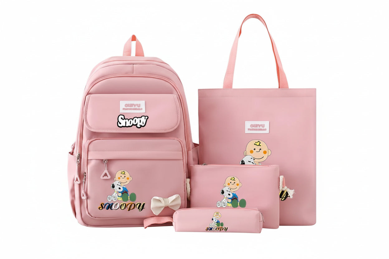 Snoopy Essential 4pcs Backpack