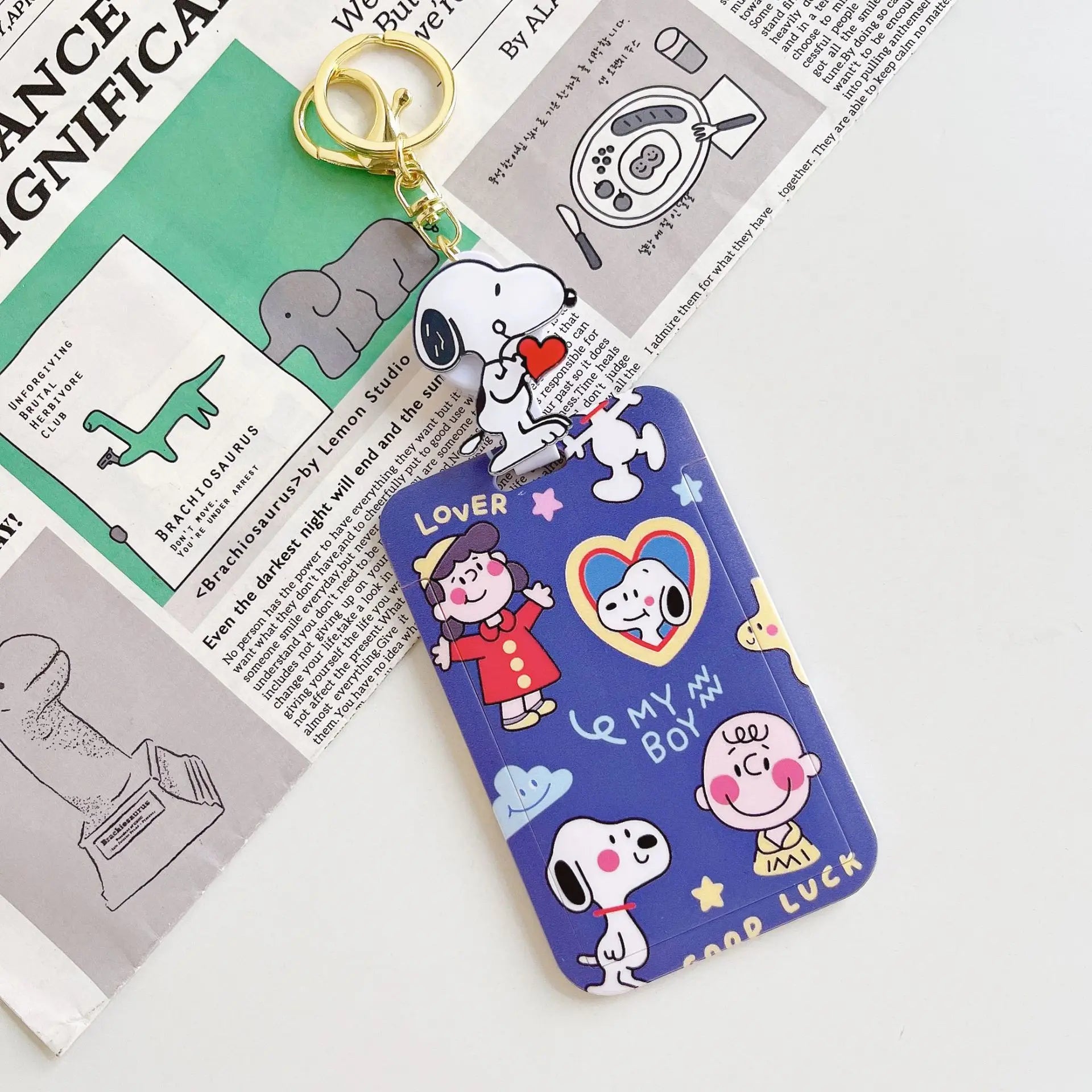 Snoopy ID Card Holder
