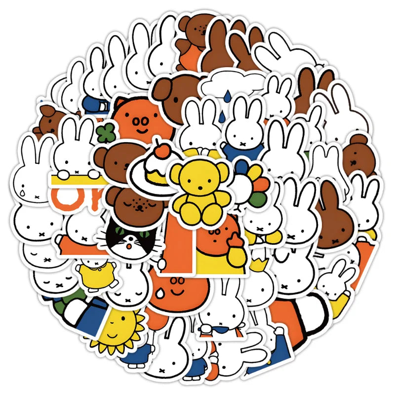 Miffy Adore Stickers 60pcs