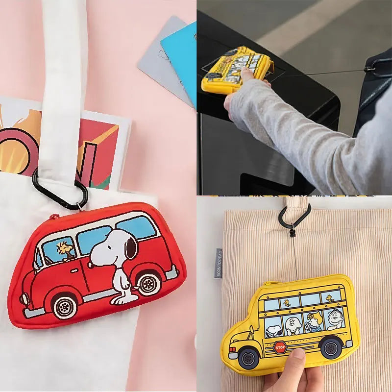 Snoopy & Friends Wallet Keychain