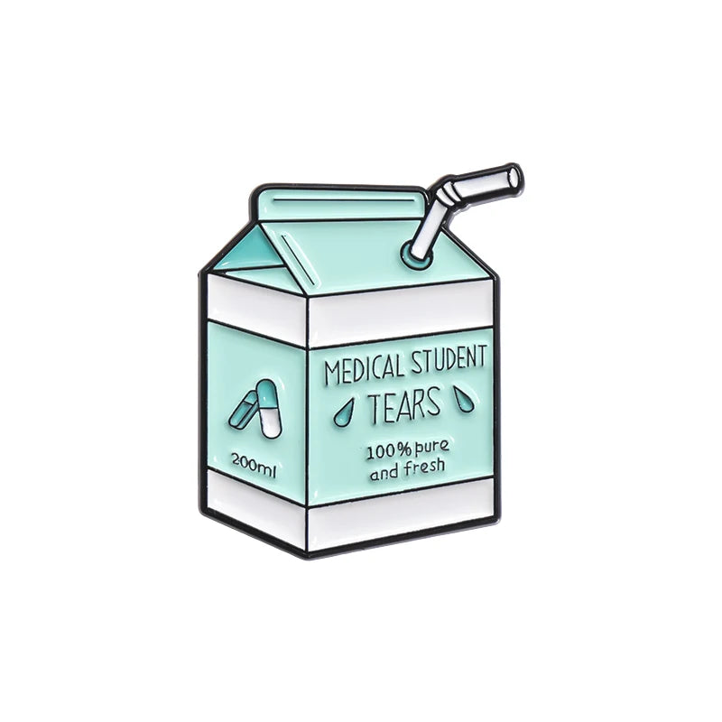 Medical Student Tears Brooch