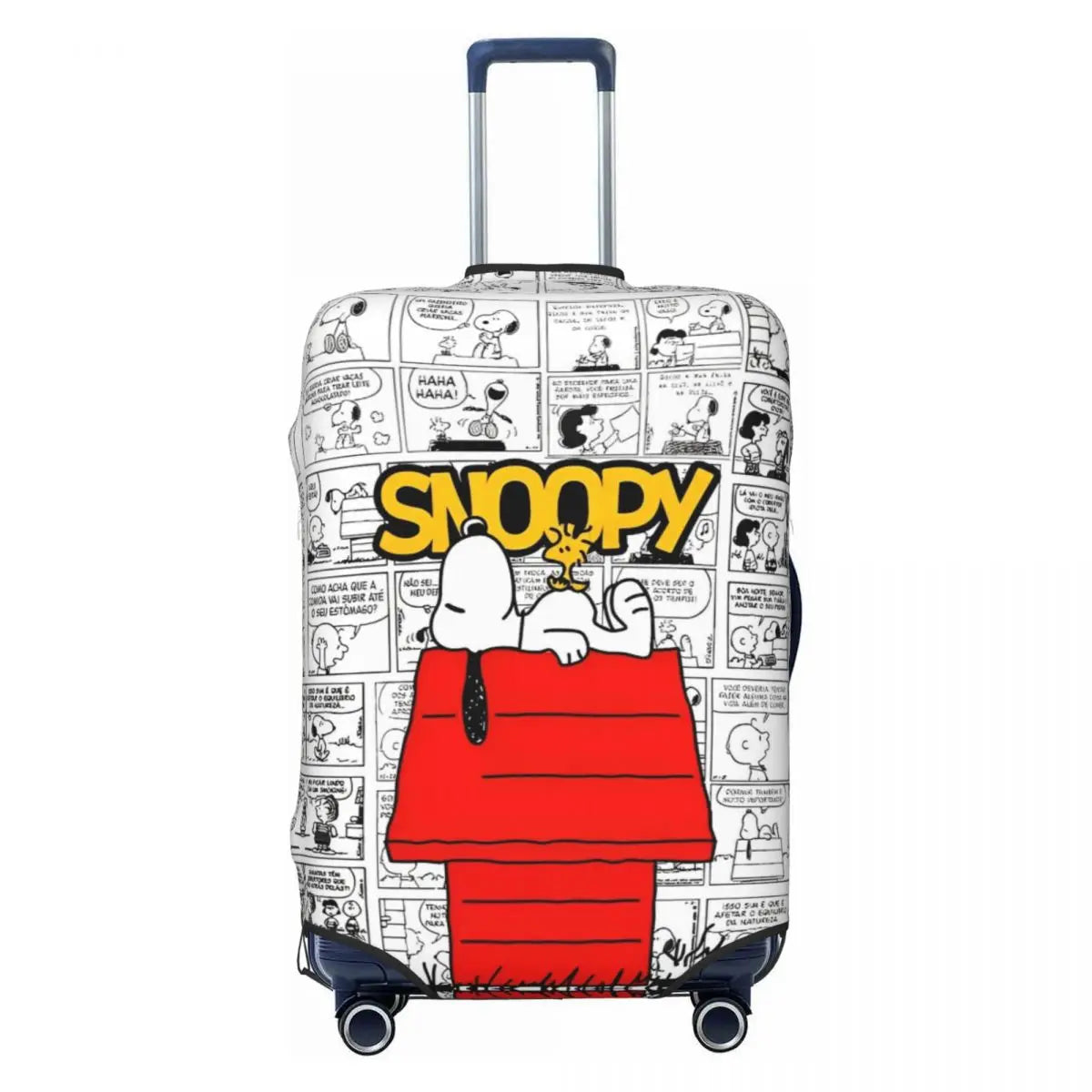 Snoopy Exploring Luggage Cover