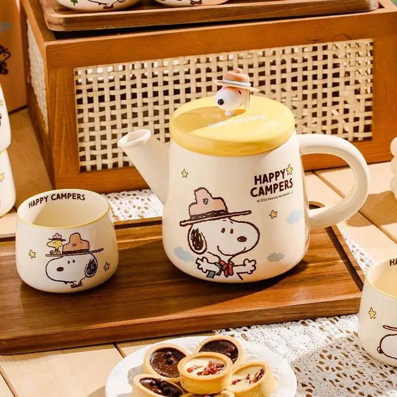 Snoopy Adorable Teapot Set