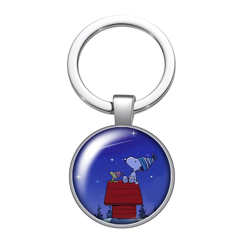 Snoopy Holiday Keychain