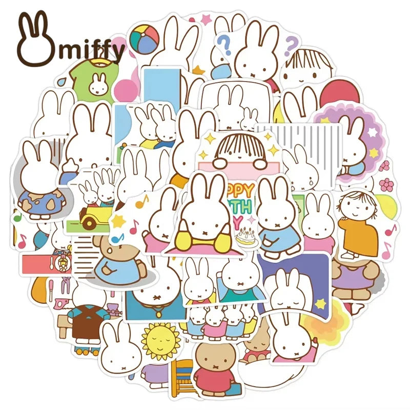 Miffy Kawaii Stickers 50pcs