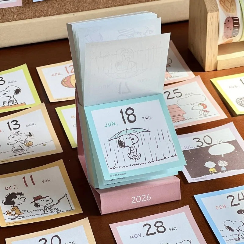 Snoopy 2026 Daily Calendar