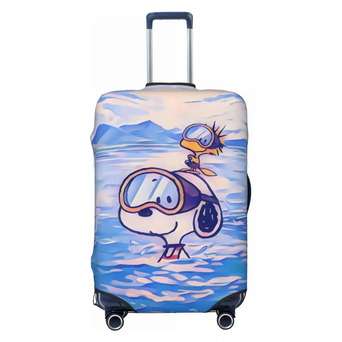 Snoopy Vibin Luggage Cover