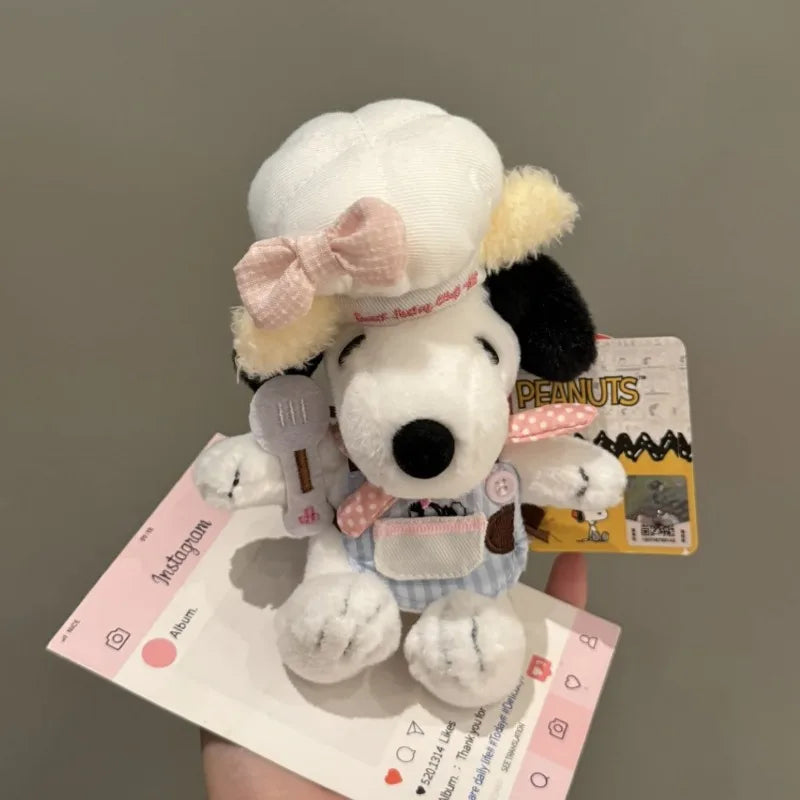Snoopy Kawaii Dress up Plush Keychain