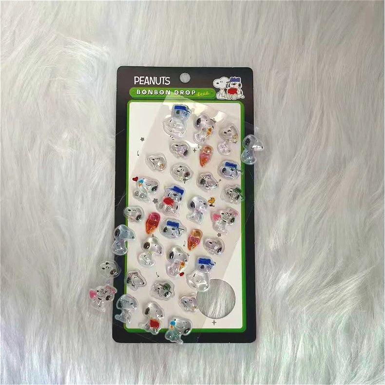 Snoopy 3D Bubble Stickers
