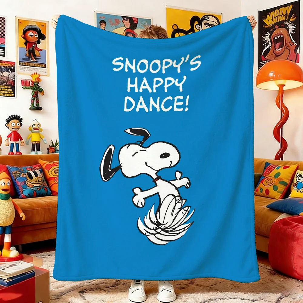 Snoopy Plushy Throw