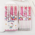 Hello Kitty 0.55mm Black Gel Pens 6pcs