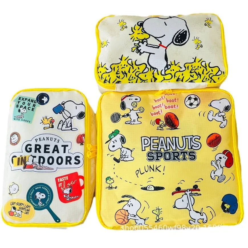 Snoopy Butter Storage Bag 3pcs