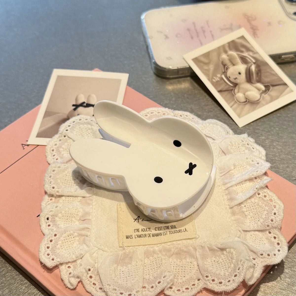 Miffy Peekaboo Claw Clip