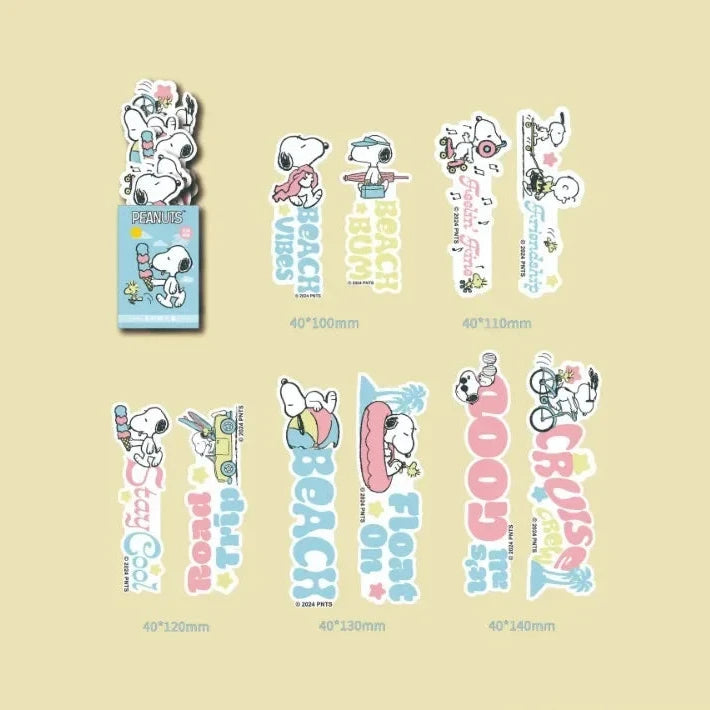 Snoopy Stickers Set (10pcs)