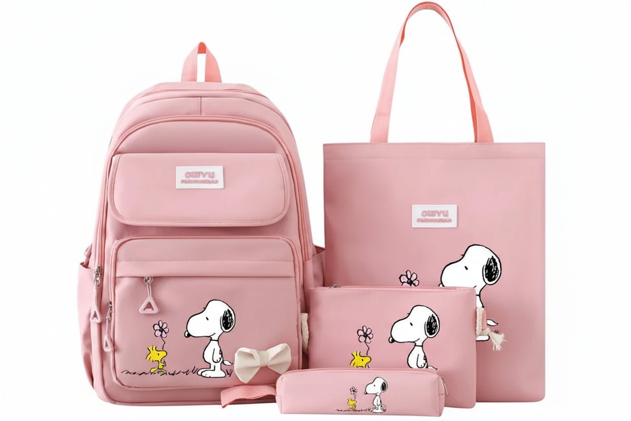Snoopy Essential 4pcs Backpack