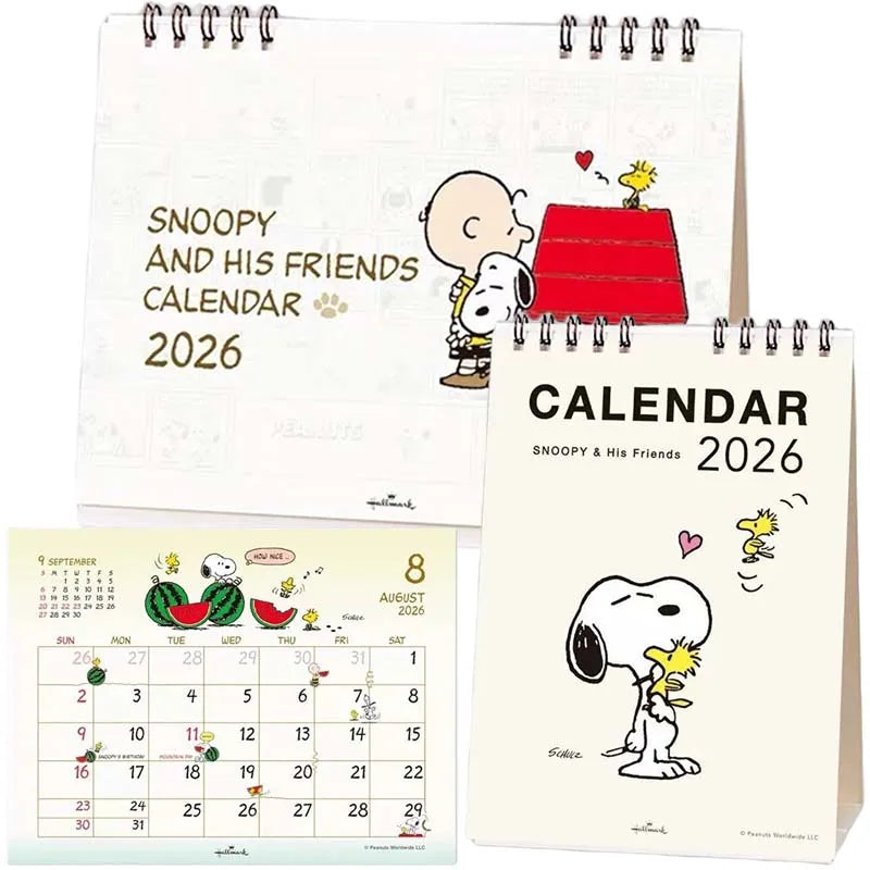 Snoopy & Friends 2026 Calendar
