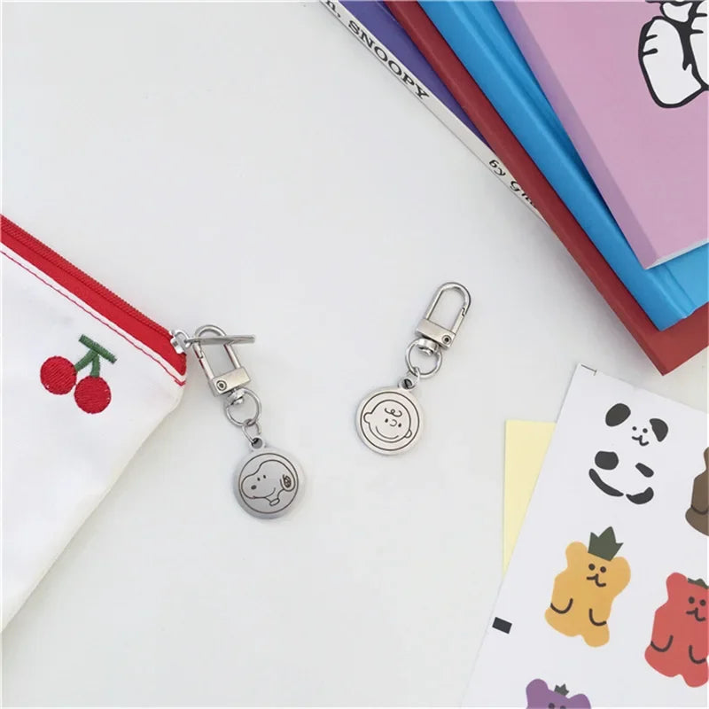 Snoopy Metal Keychain