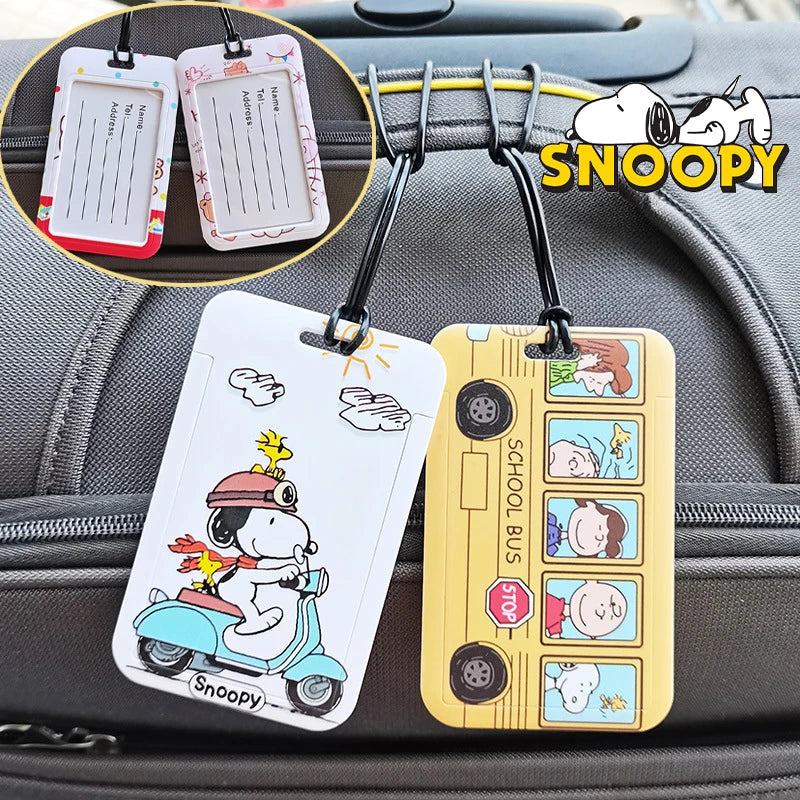 Snoopy Adventure Luggage Tag