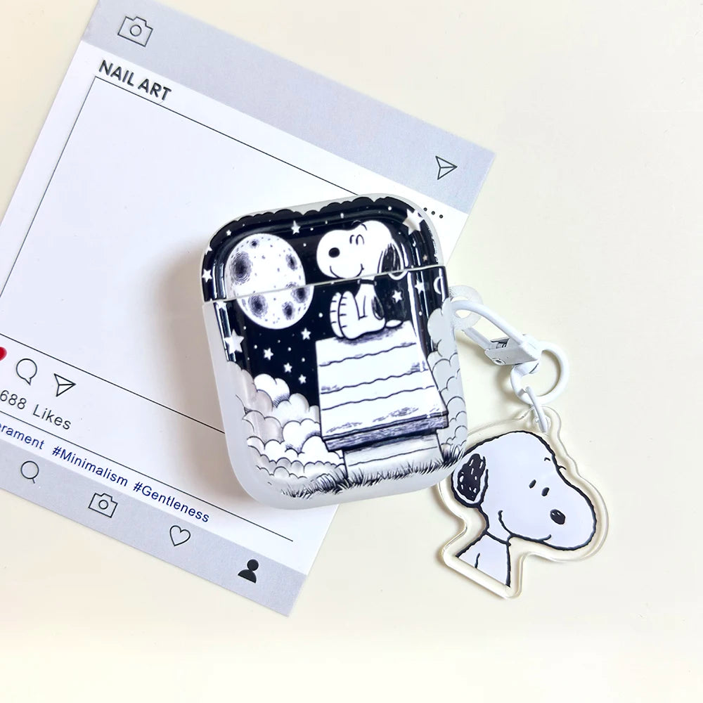 Snoopy Space AirPods Case