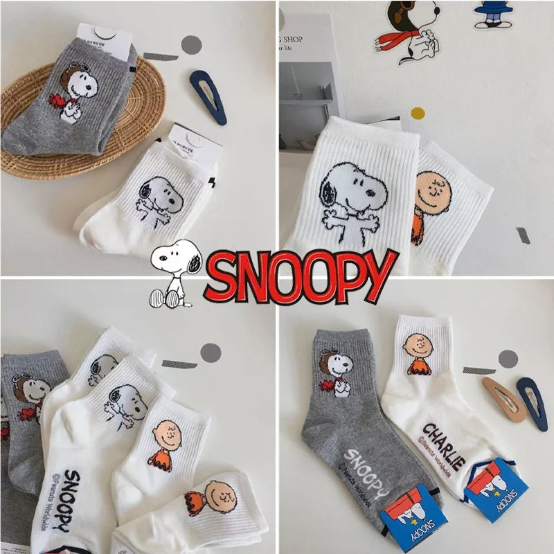 Snoopy Exploring Socks