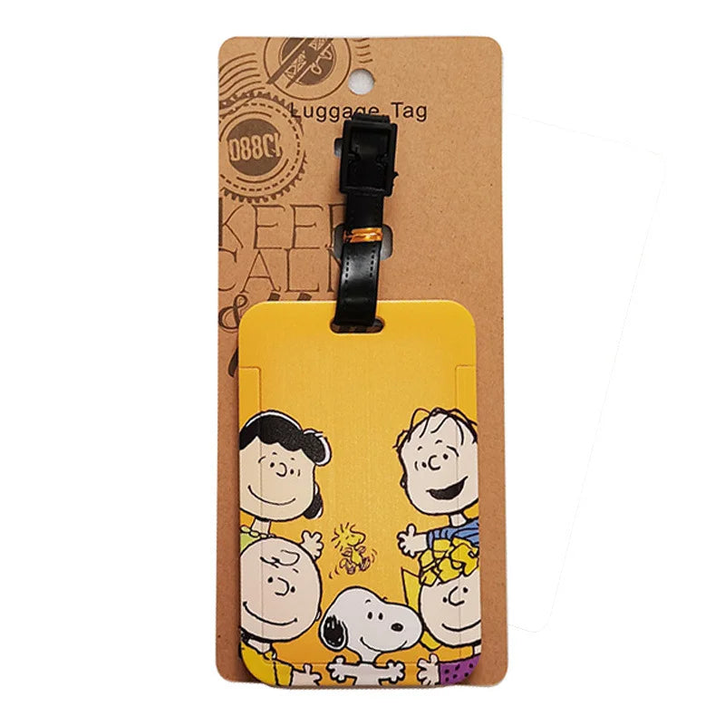Snoopy & Friends Luggage Tag