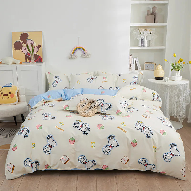 Snoopy Kawaii Cozy Bedding