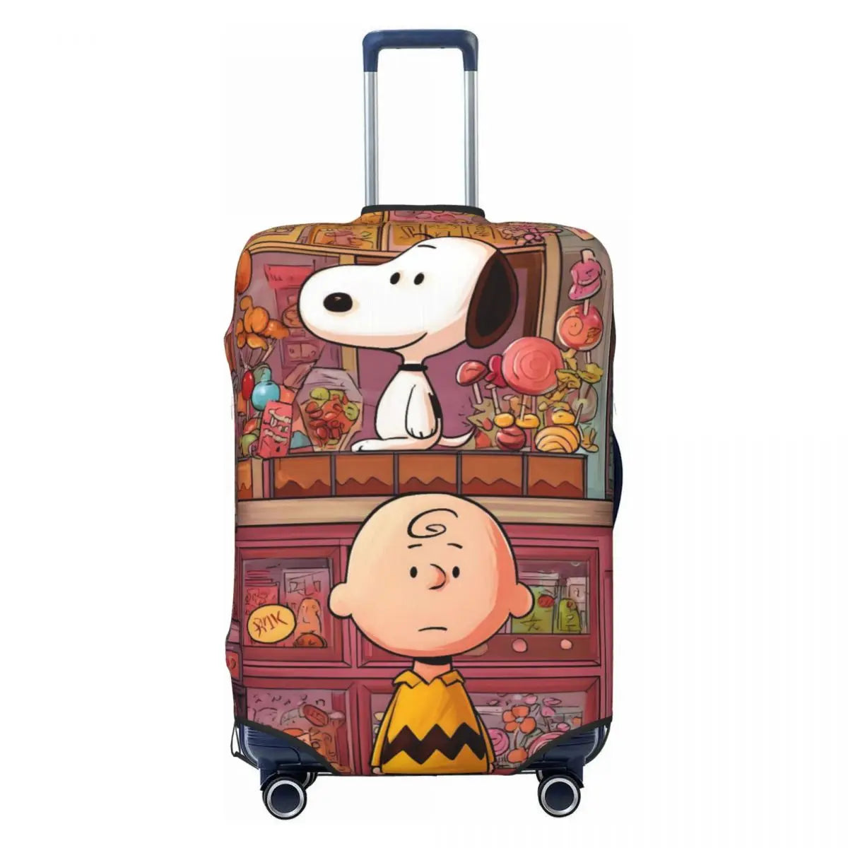 Snoopy Vibin Luggage Cover