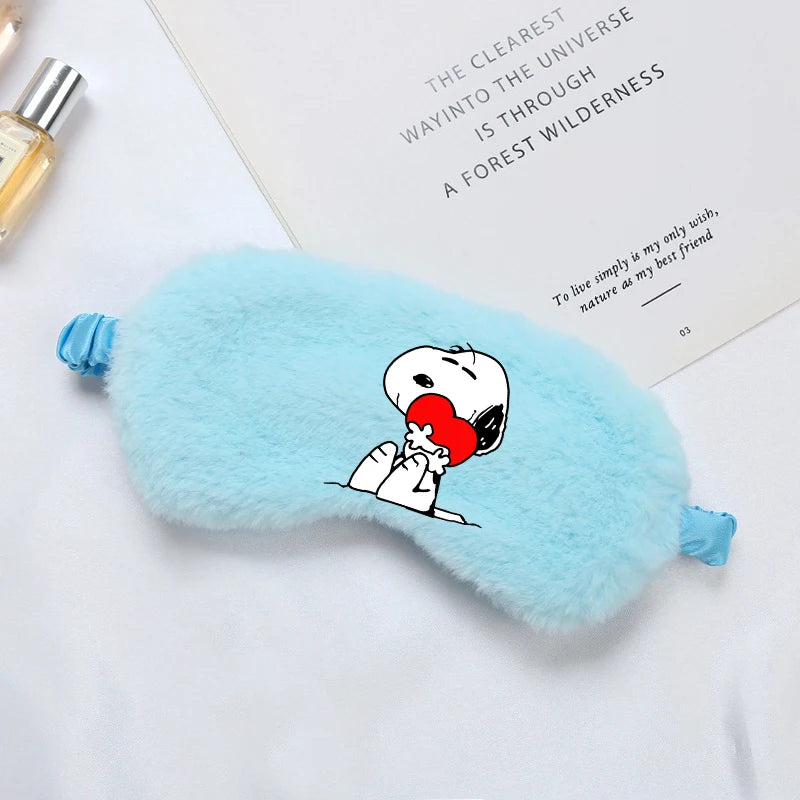 Snoopy Plushy Eye Mask