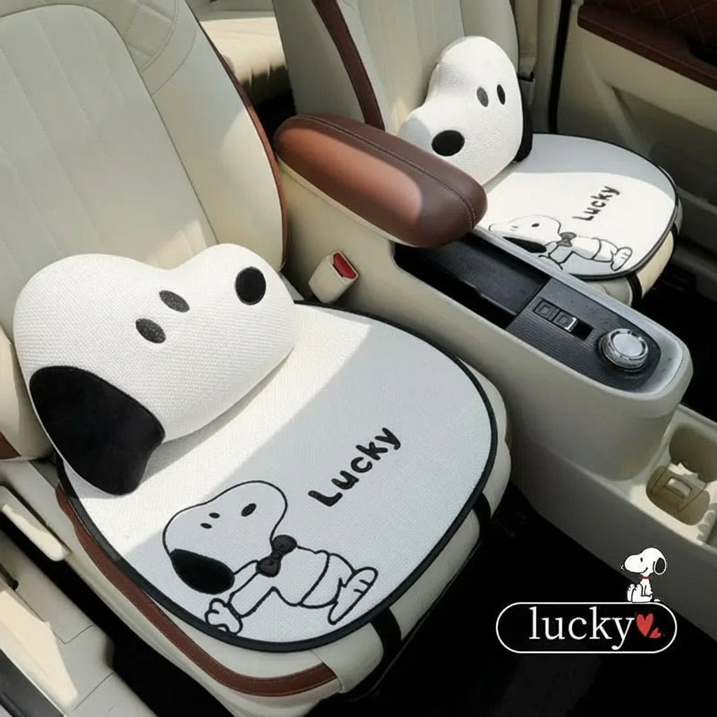 Snoopy Adore Car Seat Cover 9pcs