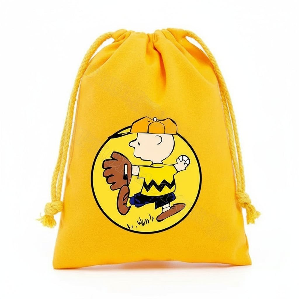 Snoopy Adventure Drawstring Bag