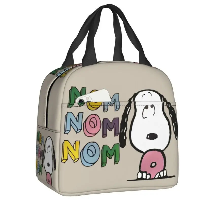 Snoopy Nom Nom Lunch Bag