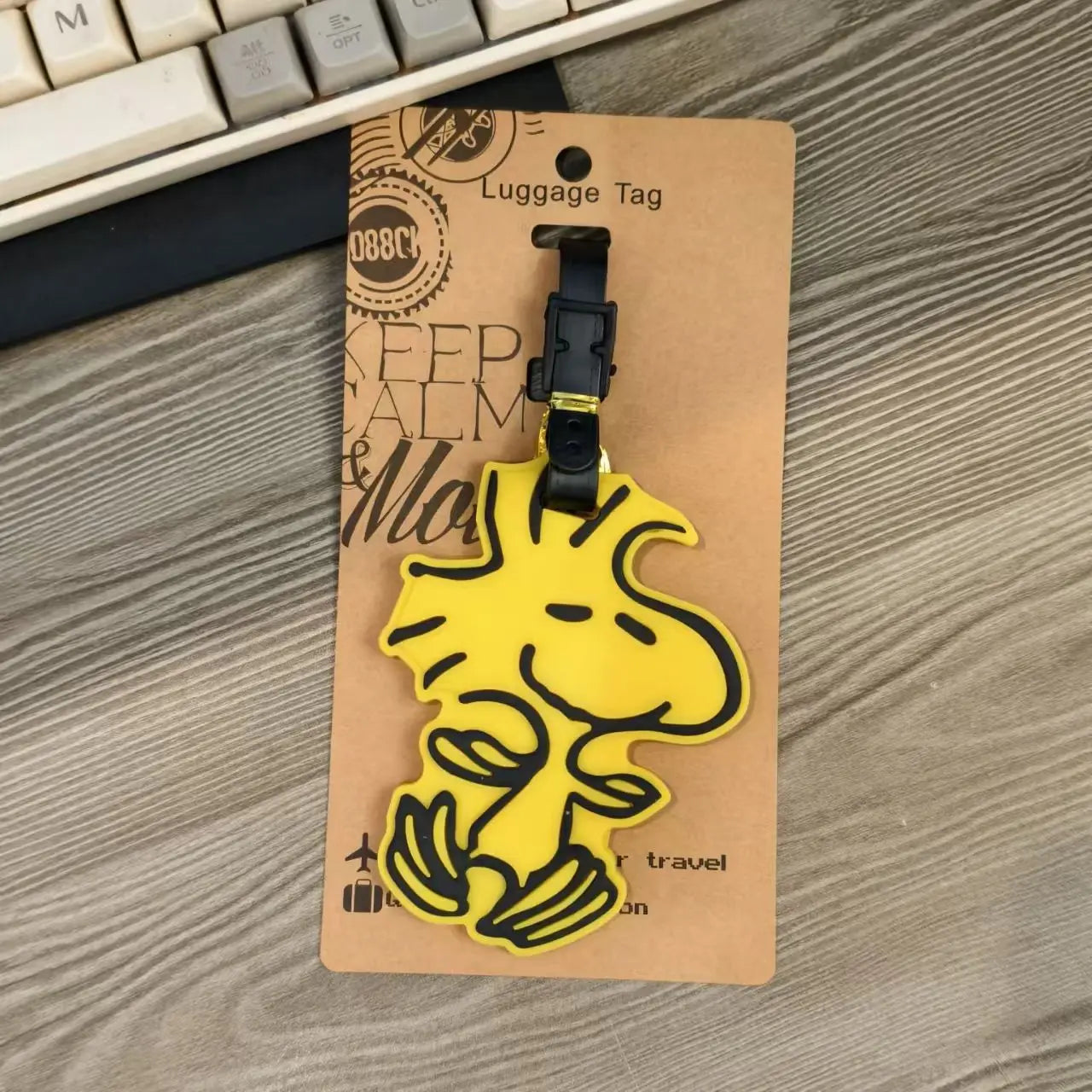 Snoopy Playful Luggage Tag
