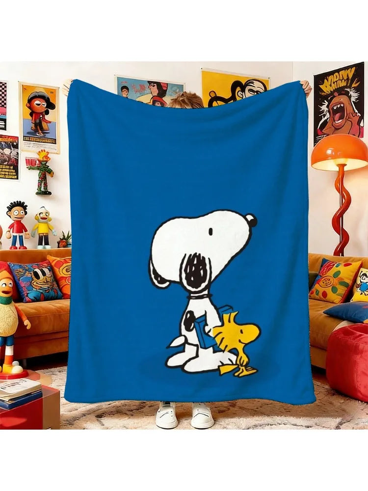 Snoopy Plushy Throw