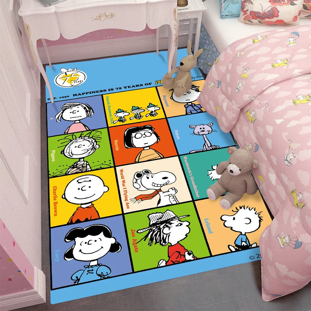 Snoopy Family Rug