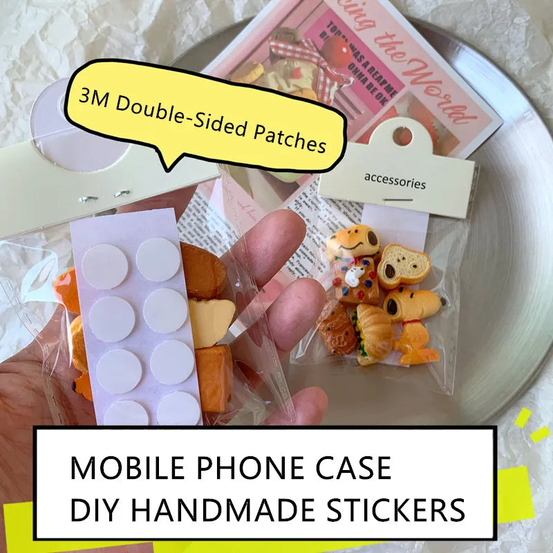 Snoopy Kawaii 3D Stickers Set 6pcs