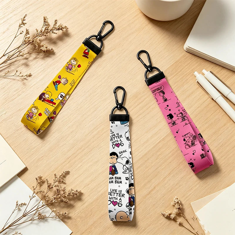 Snoopy Playful Keychain Strap