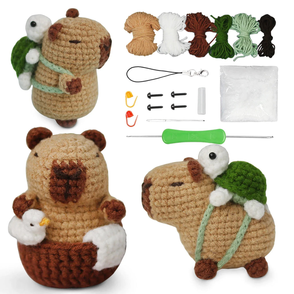 Capybara Diy Crochet Kit