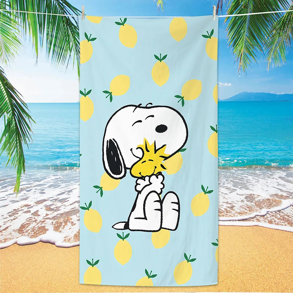 Snoopy Happy Towel