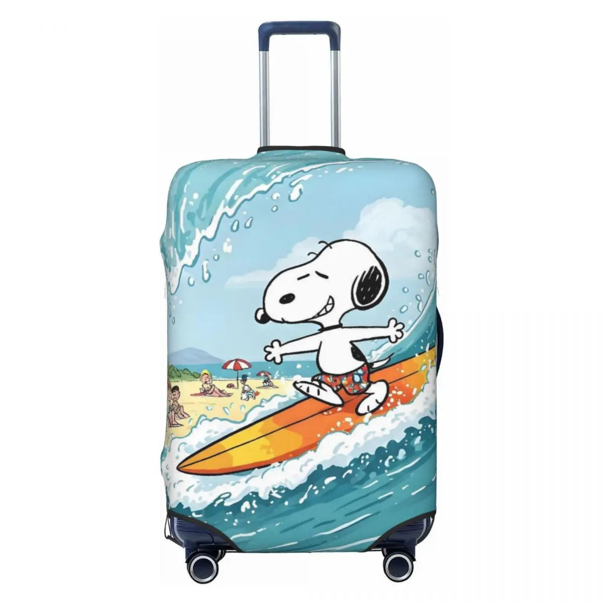 Snoopy Vibin Luggage Cover