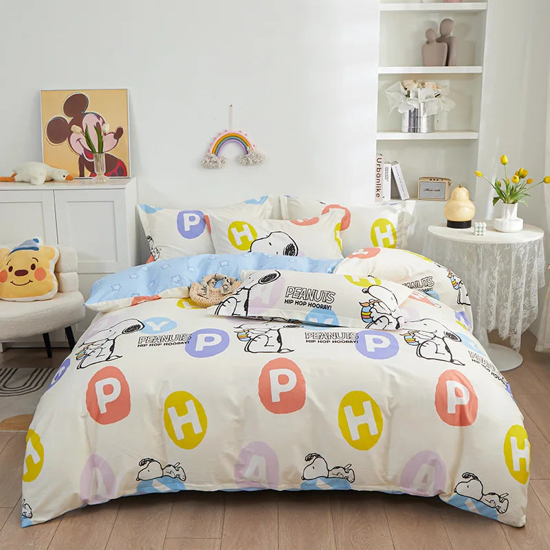 Snoopy Kawaii Cozy Bedding
