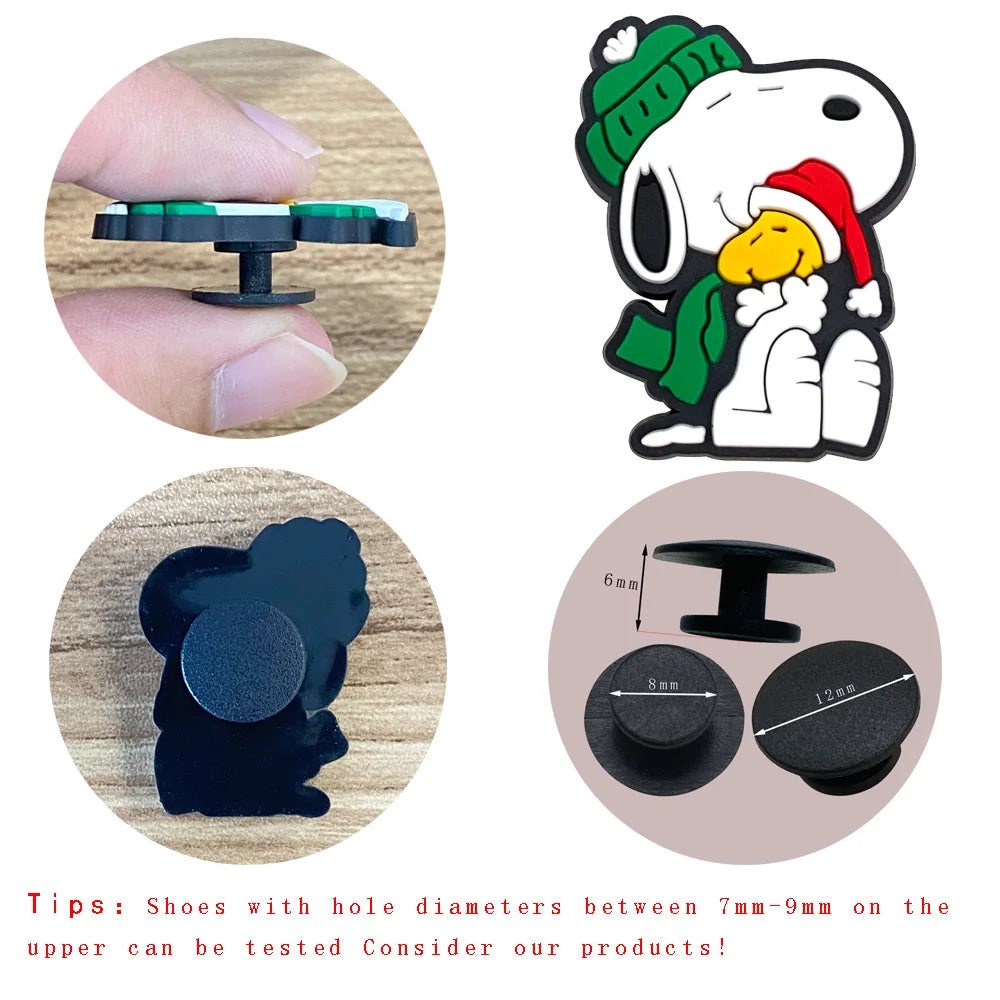 Snoopy Vibin Shoe Accessories 12pcs