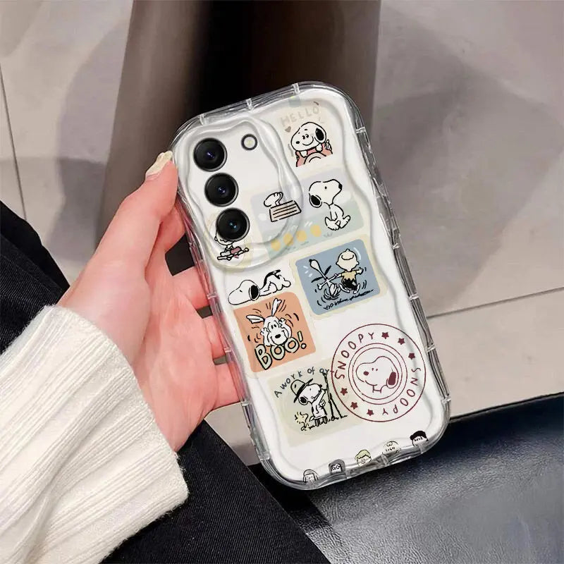 Snoopy Kawaii Wave Phone Case