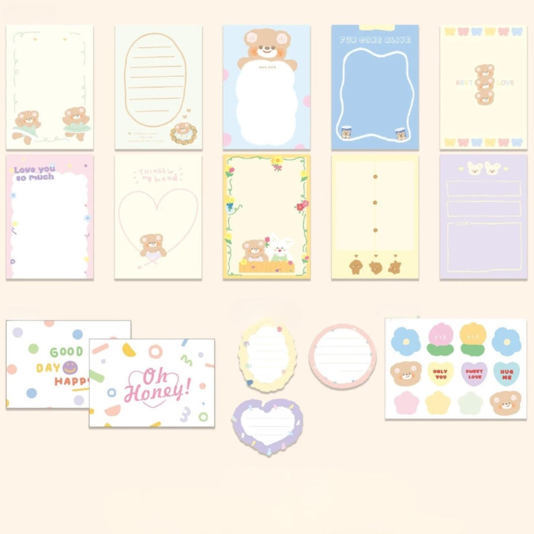 Honey Bear Letter Writing Set