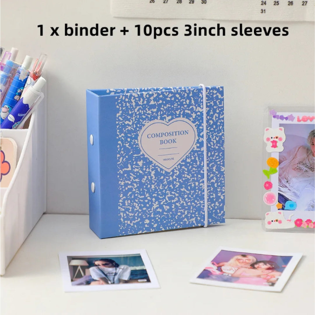 Composition Hard Cover Includes Sleeve Refills