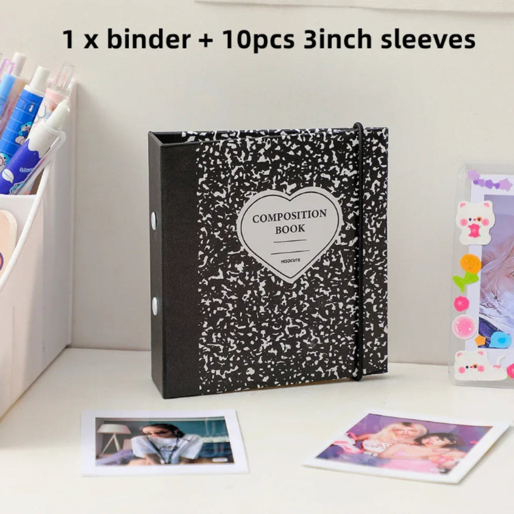 Composition Hard Cover Includes Sleeve Refills