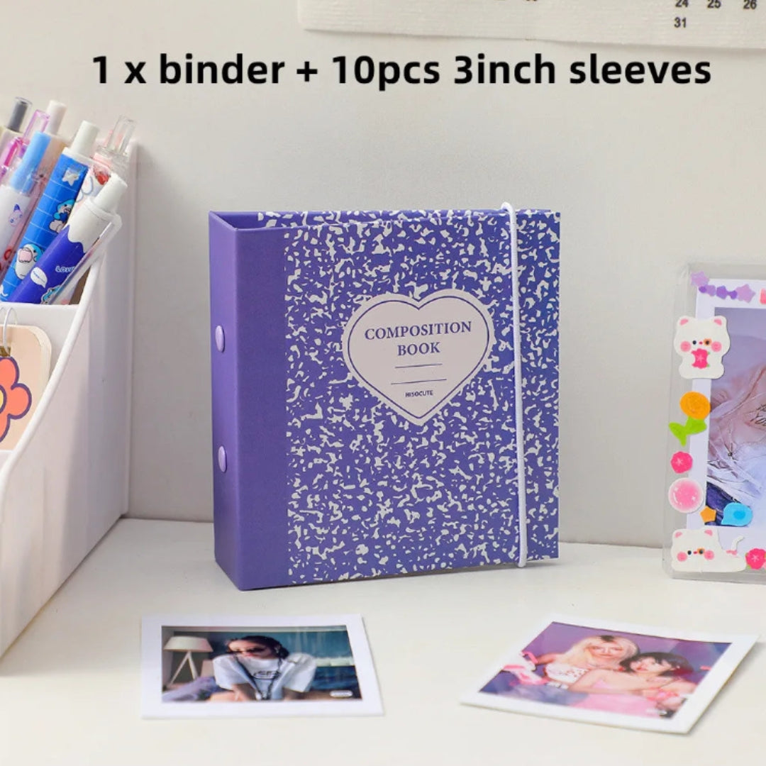 Composition Hard Cover Includes Sleeve Refills